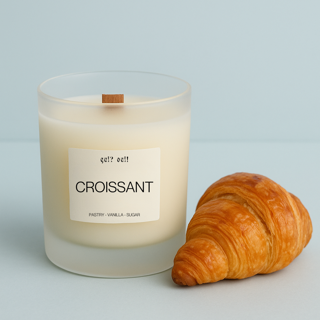 Croissant Candle