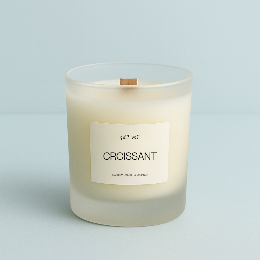 Croissant Candle