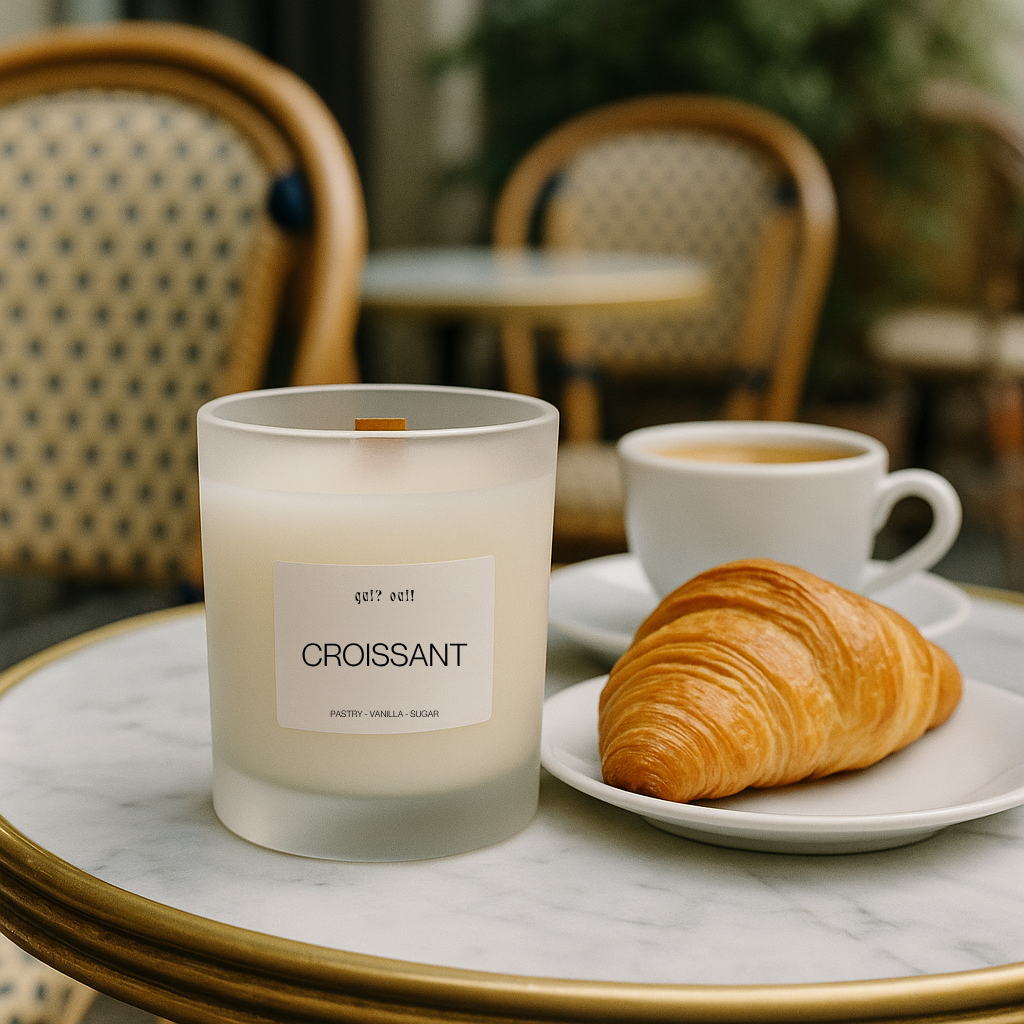 Croissant Candle