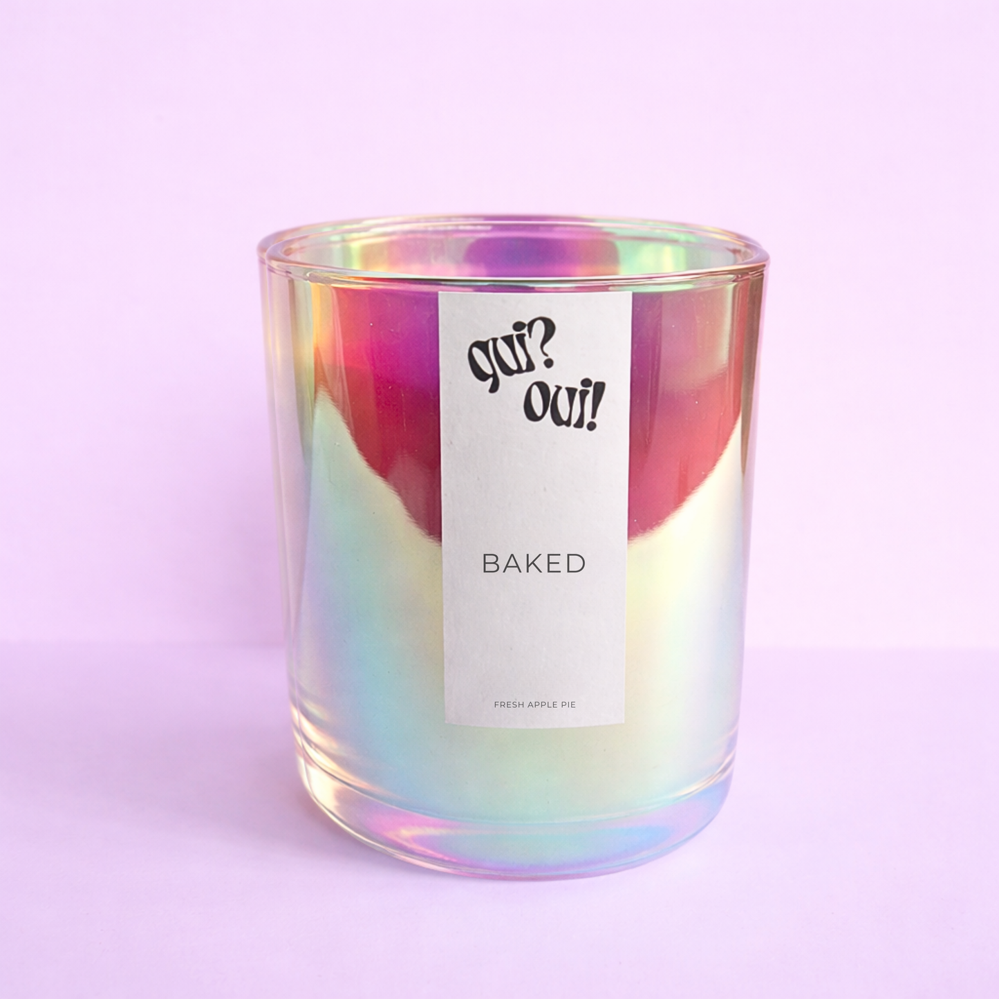 BAKED | fresh apple pie coconut wax candle