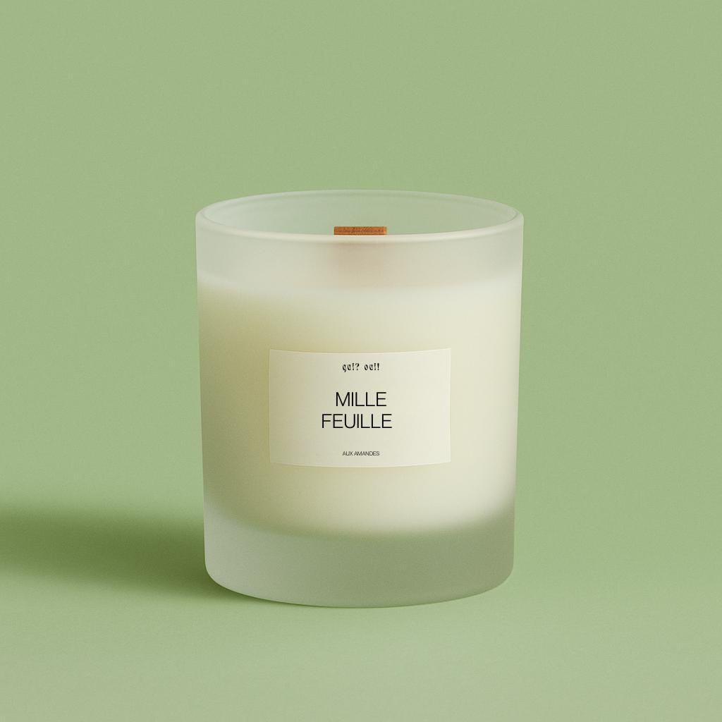 Almond Mille Feuille Candle